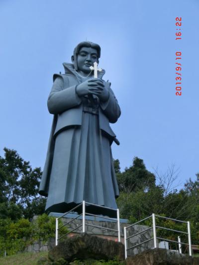天草四郎の大銅像とお土産が充実してます！