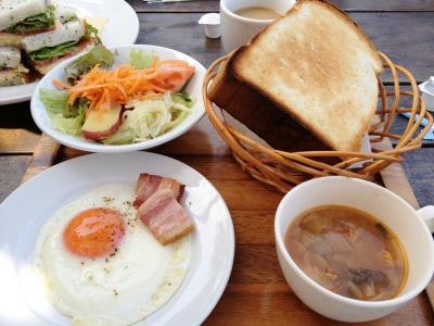 朝食もおススメです　8時から10時まで