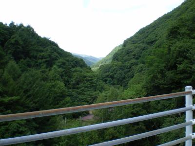 明神館からの散策に