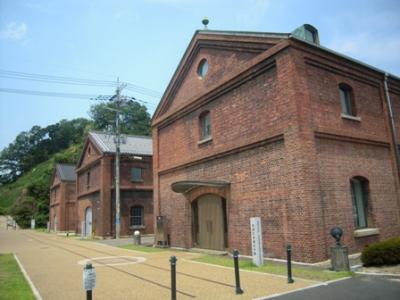 赤レンガ倉庫がたくさん！