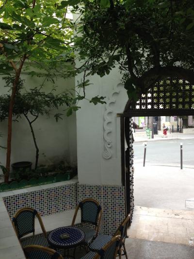 ミントティーが美味しい