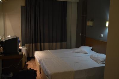 部屋ではwifiが使用できました。