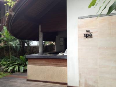 ここはSPAの受付のみ（待機所）。実際は反対側の建物で行う。