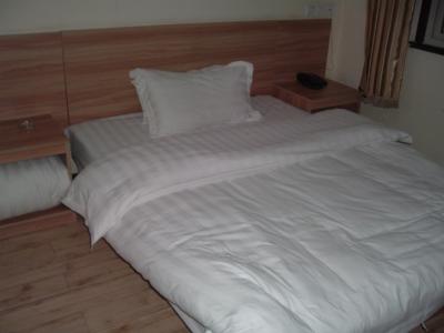 思いのほか綺麗なフカフカベットで大満足。