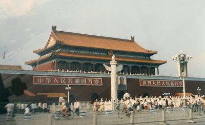 当時の天安門広場