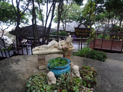 絶景の開放感溢れるスパ