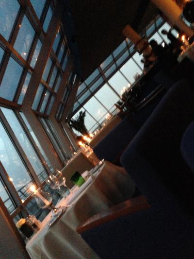 最上階のレストランです