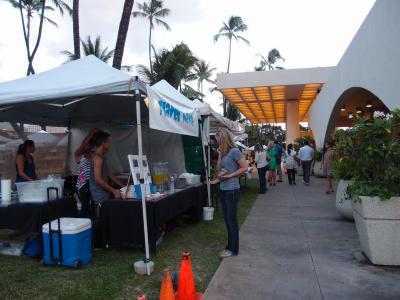 ファマーズマーケットをゆっくり楽しむなら、ここ！