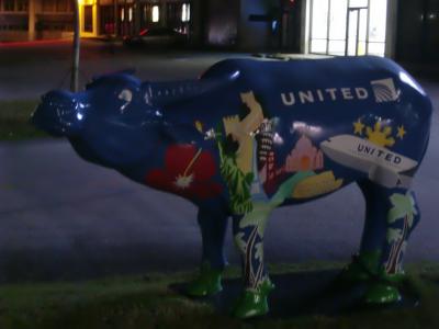 ホテルからマックまで道路沿い