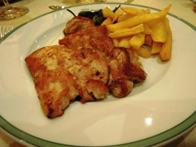 レストランのディナー