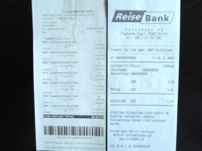 タックス・リファウンド　免税手続き方法について