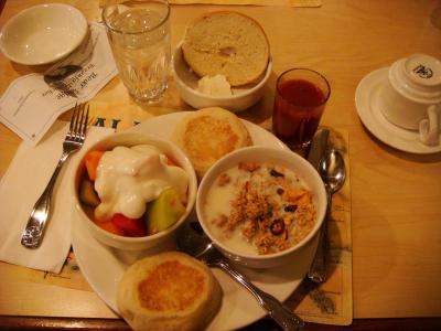 朝食（バイキング）例。