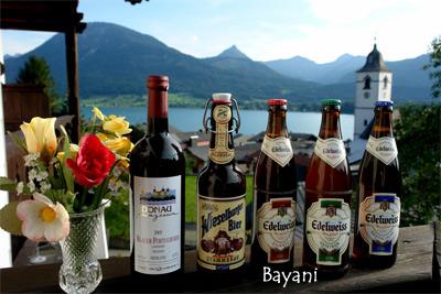 バルコニーより　お気に入り　エーデルワィス　ビールなど