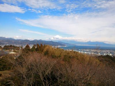 世界遺産の富士山と三保の松原を一望できる場所