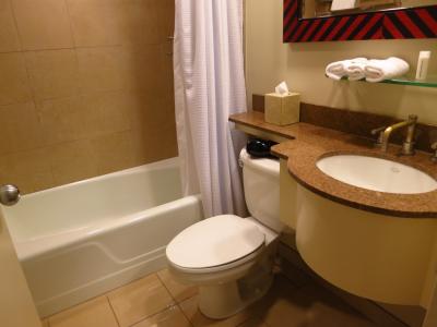 バスタブはあるとゆったりできますね