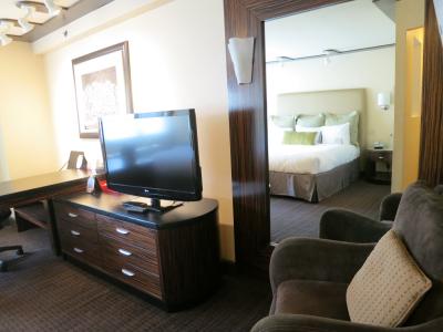 テレビはテレビジャパンが見られる。WiFiもOK!