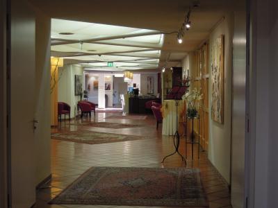 ホテルの入り口ロビーです