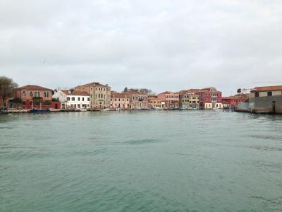 空港から水上バスで島へ