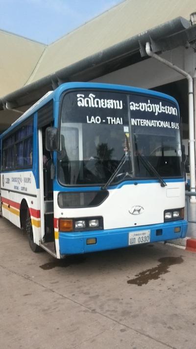 ヴィエンチャン⇒ウドンタニ国際バス