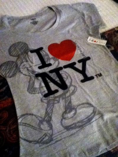 可愛い！！　　I love NY　　Tシャツ