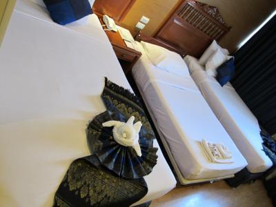 きれいなホテルです。