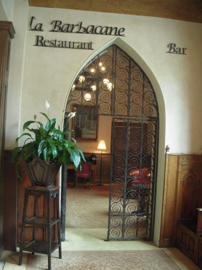 カフェの入り口