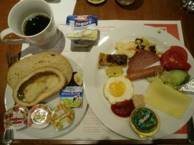 メキシカン中心の朝食