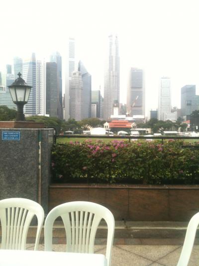 テラス付き部屋からは、目の前がグランドなので眺めが良いです。