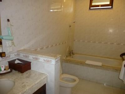 古いが十分な広さで清潔