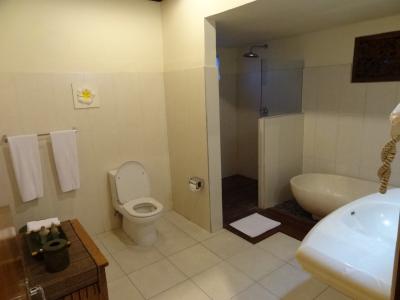 シャワーブースとバスタブ付　お湯の出もＯＫ！