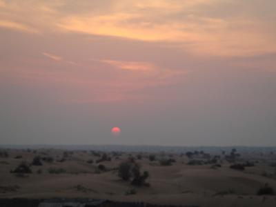 夕日がきれいで貴重な経験でした。