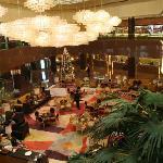 クラシカルなロビー