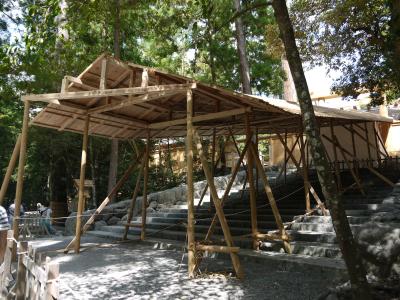 式年遷宮直前の伊勢神宮