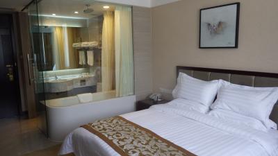 広さ十分。高級感あふれる客室。