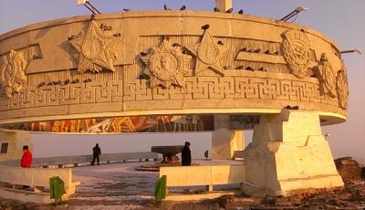 ウランバートル市内を見渡せる絶景ぽいんと！！