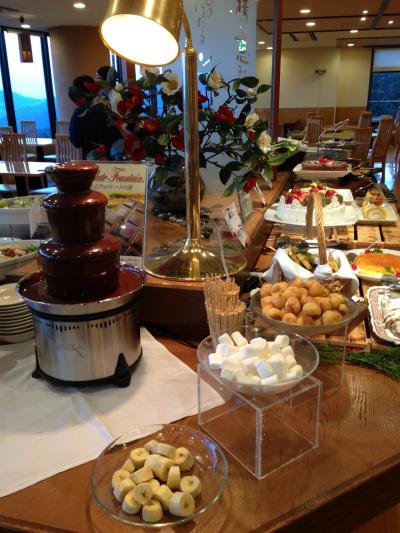 品数の多いビュッフェ