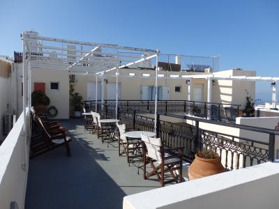 3階の部屋につながる通路。半屋上になっておりくつろぐことがで