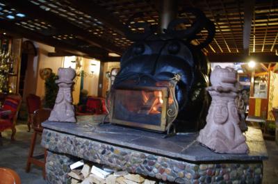 薪の暖炉１
