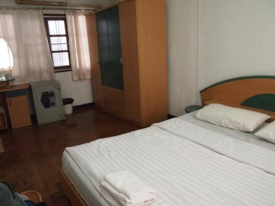 ゆったり広い部屋で、一人ではもったいないくらいです