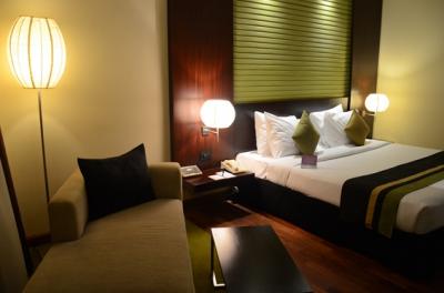 お値段の割りに設備がよかった客室。