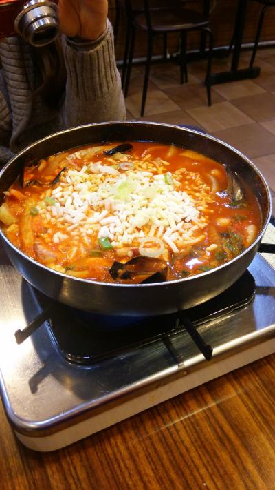 トッポキ食べるならぜひ！