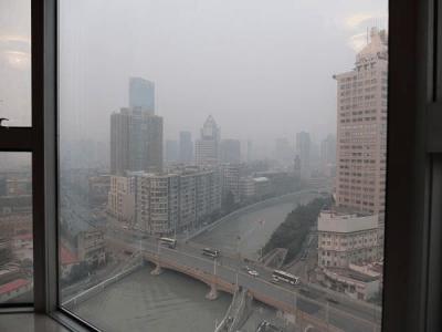 霧じゃないよ、スモッグです