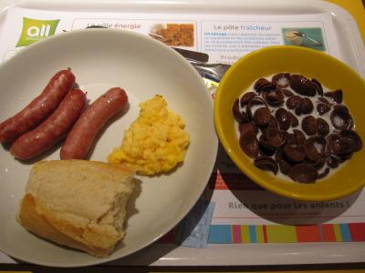 朝食バイキング
