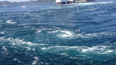 渦潮を真近で見ることができます！