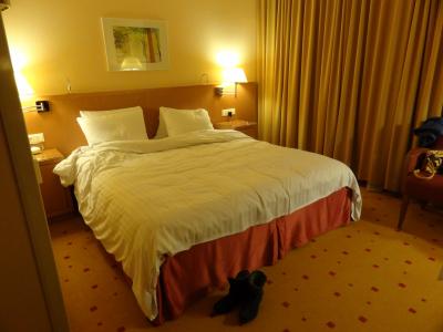 ダブルベッドです。