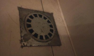 お風呂の排水口です。使用後ではありませんよ！