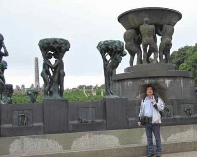 オスロ　ヴィーゲラン彫刻公園