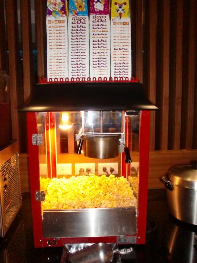 ポップコーンもあります