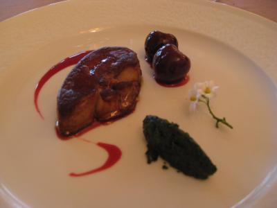 前菜のフォアグラ