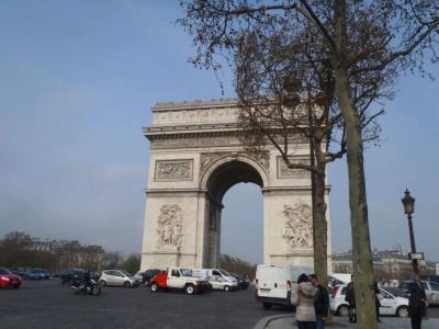 シャンゼリゼを一望！